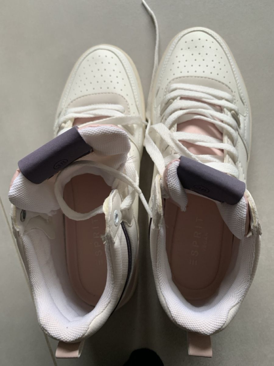 Esprit Chaussures femmes: Esprit Sneaker Weiss/Rosa, Gr. 38 – Neuf (Voir description) à Zuzwil SG par Ibohaus 3