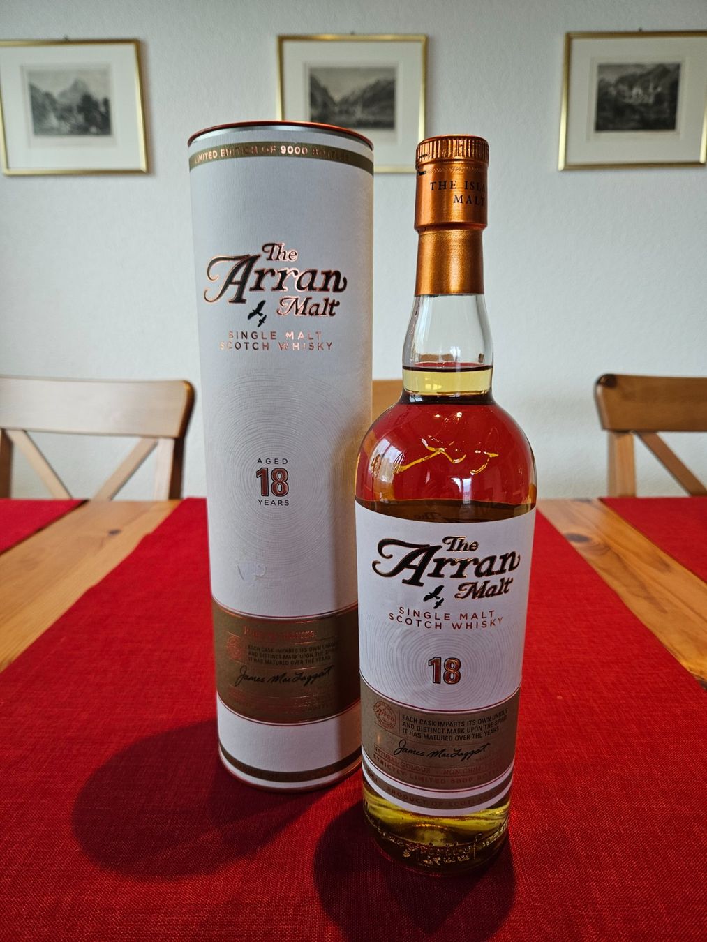 Whisky Arran 18 Jahre - Abgefüllt 2015 - Schottland (Gebraucht) in ...