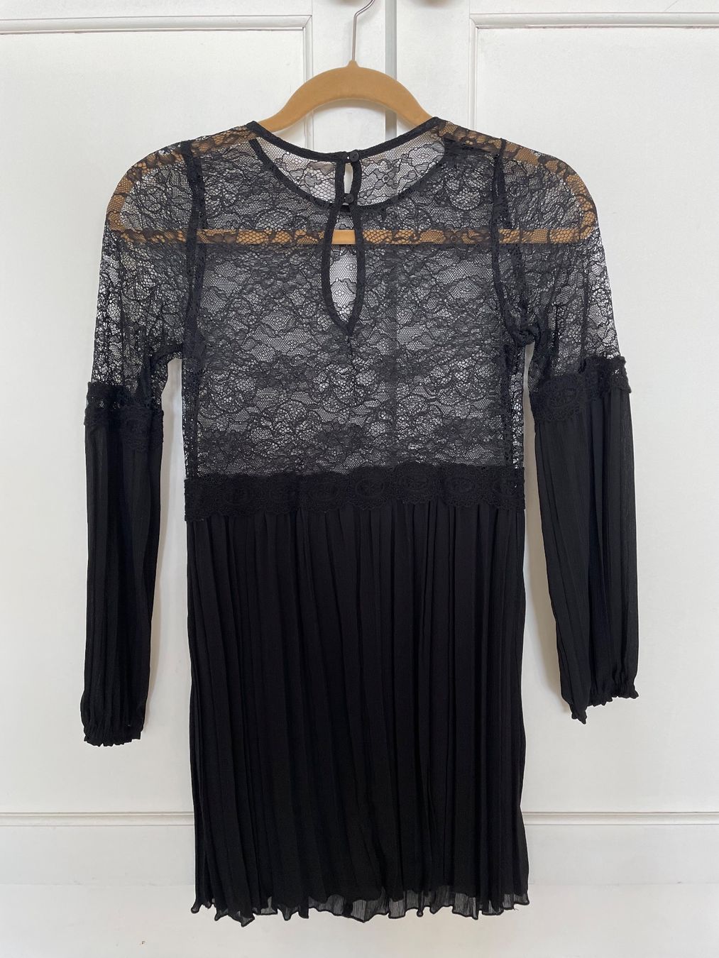 Zara Vestiti: Robe noire Zara avec dentelle - Taille XS – Nuovo (secondo la descrizione) da Geneve venduto da Margot_22 1
