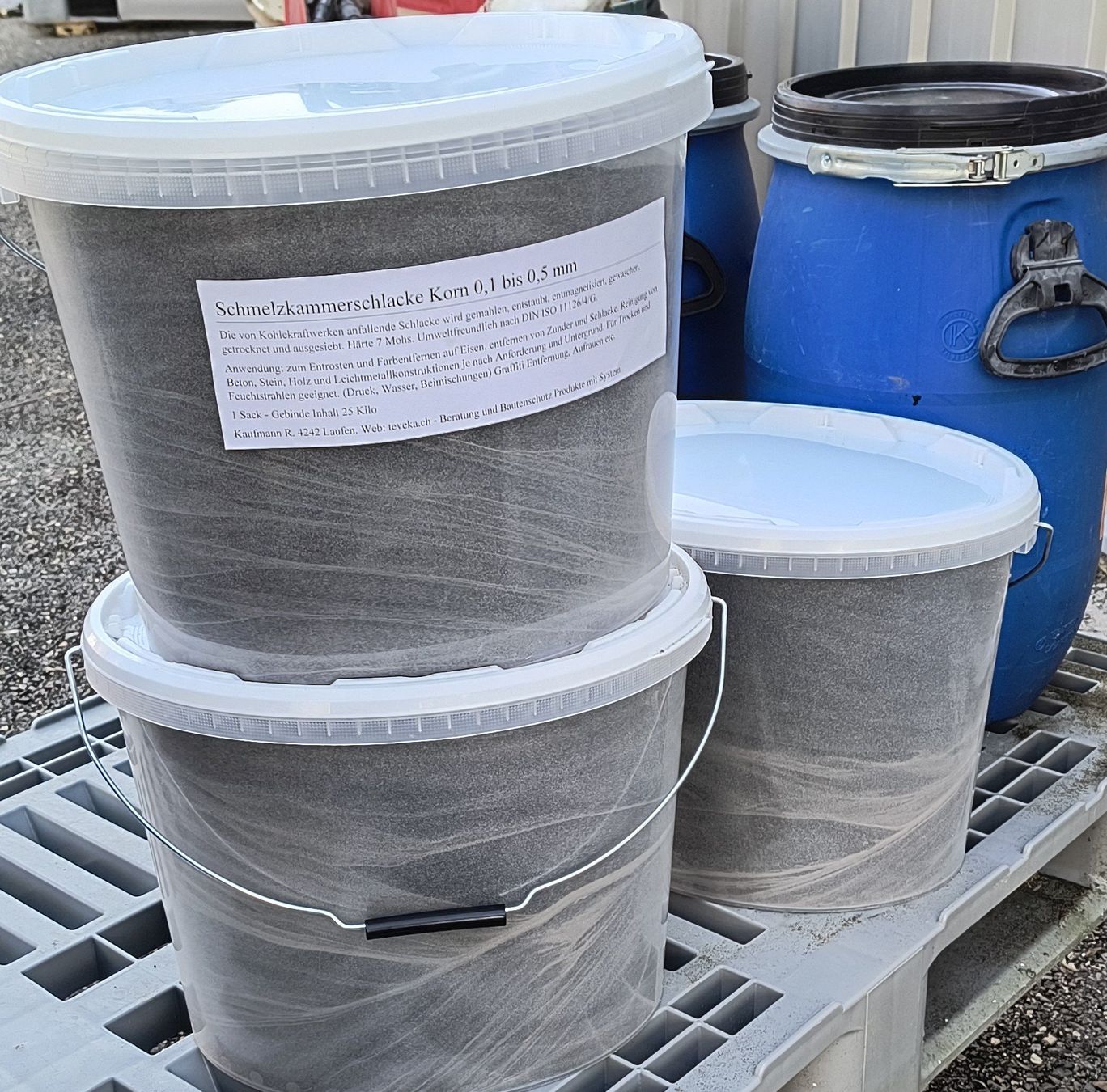 Alle Maschinen: Strahlmittel Scoral 25 Kilo – Neu (gemäss Beschreibung) aus Laufen von Rimita