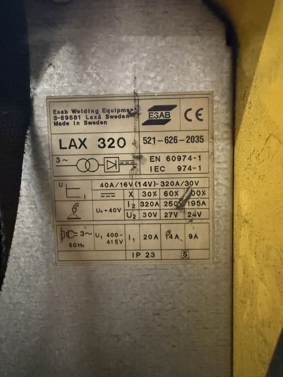 Esab Saldatori: ESAB MIG/MAG Schweissanlage – Usato da Oberurnen venduto da Blinkybill 4