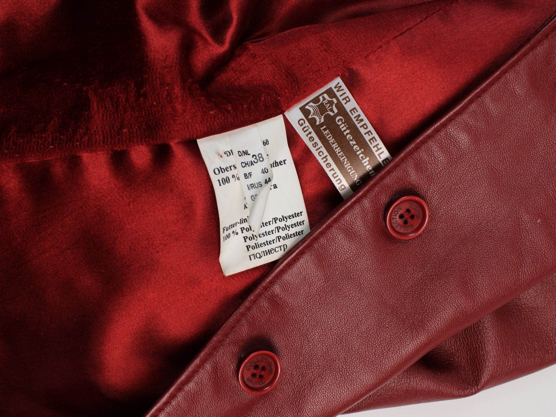 Taifun Giacche: Taifun Leather Jacket – Usato da St. Gallen venduto da look-twice 7
