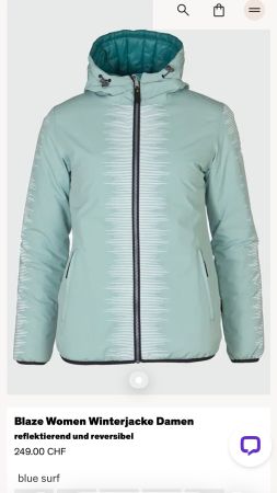 Rukka Damenjacke Gr. 40 reversibel reflektierend NP 249.-