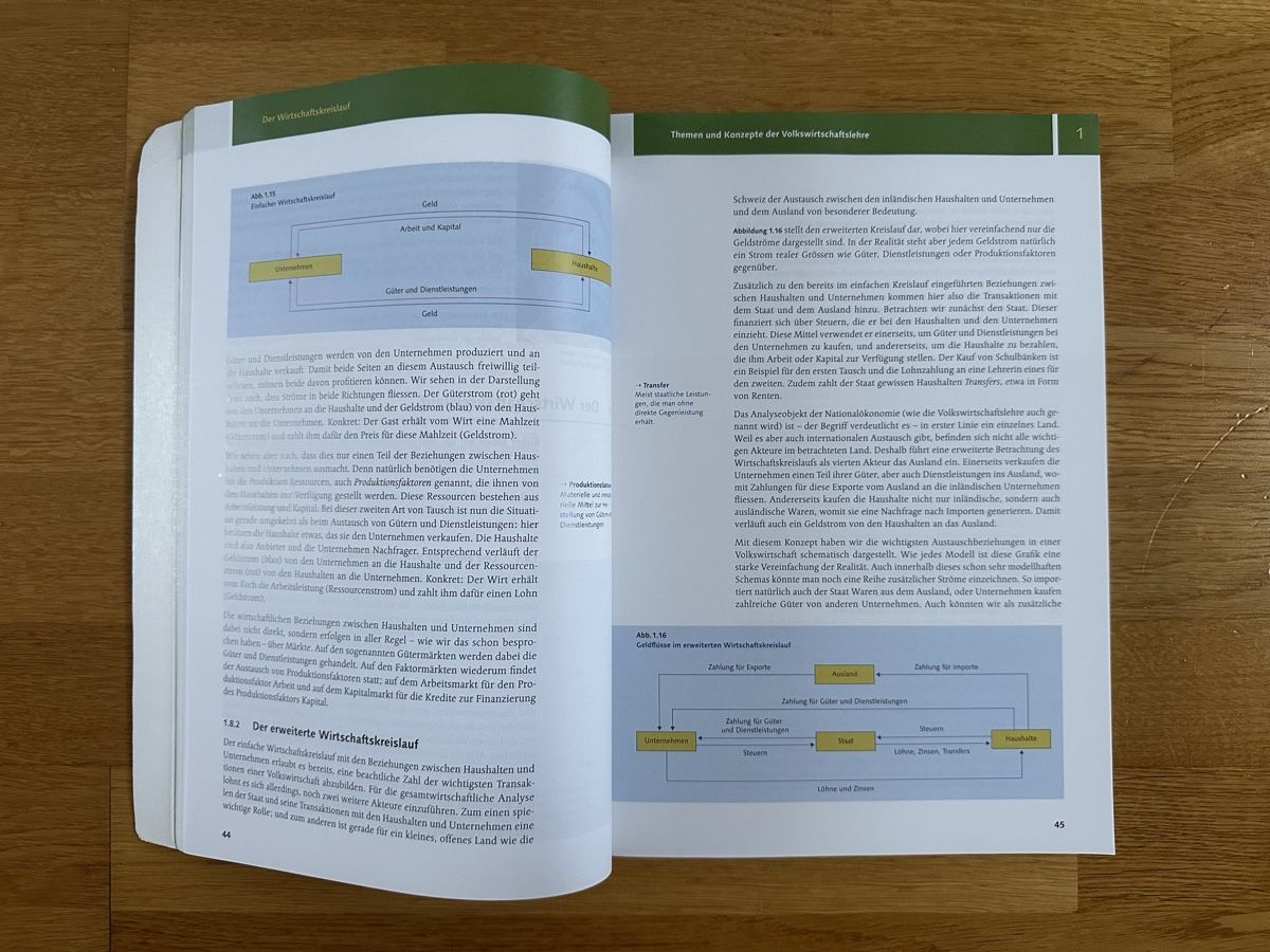 Bücher: Wirtschaftsbuch: VOLKSWIRTSCHAFTSLEHRE – Neu (gemäss Beschreibung) aus Cadempino von _cm 1