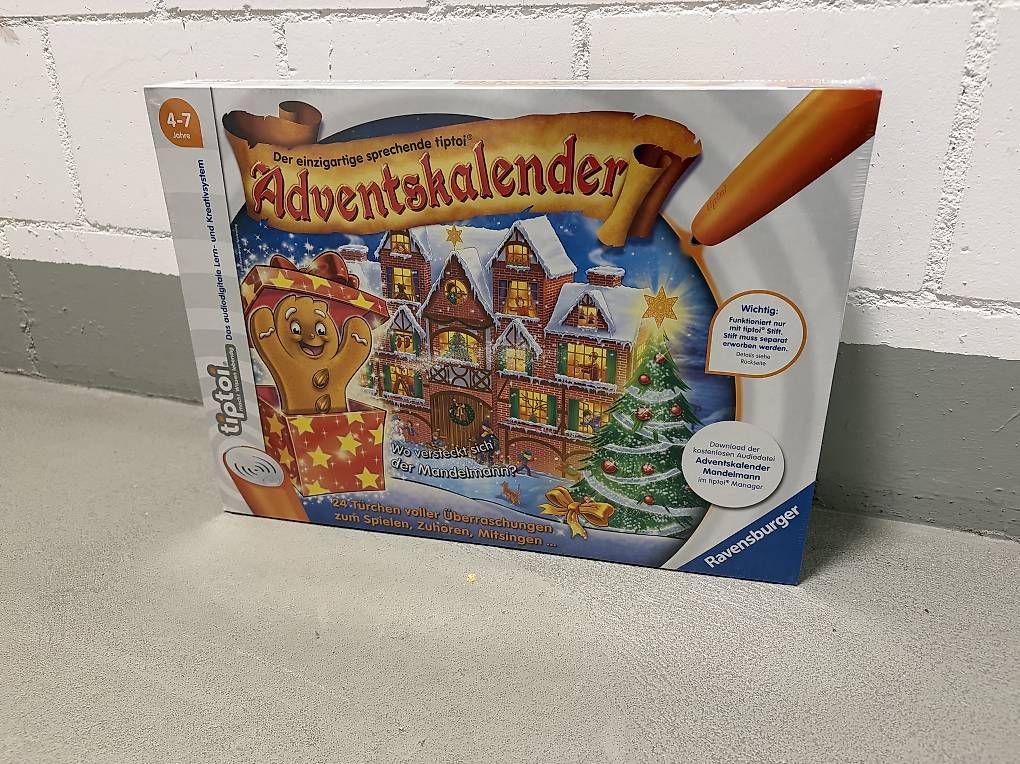 Calendari: Tiptoi Adventskalender, ohne Stift – Nuovo e nell'imballaggio originale da Affoltern am Albis venduto da NKretzschmar
