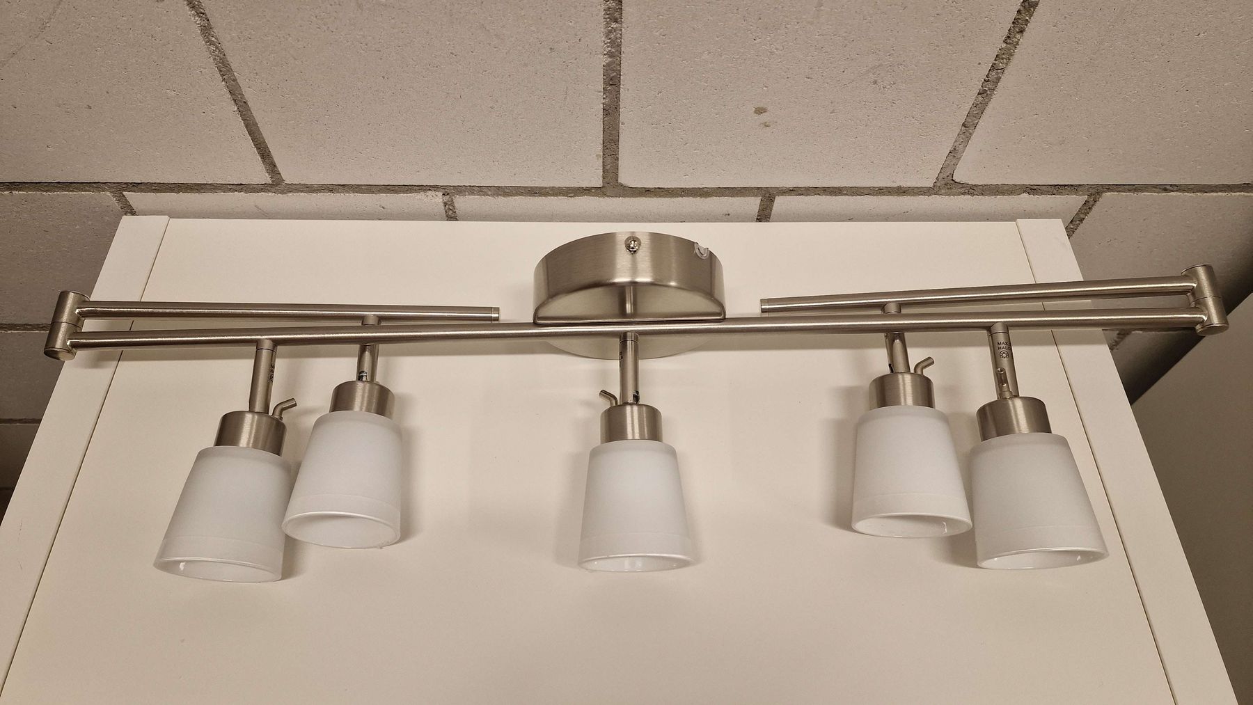 Ikea Lampadari & plafoniere: Deckenlampe mit 5 LED Lampen – Nuovo (secondo la descrizione) da Zollikofen venduto da pandora17