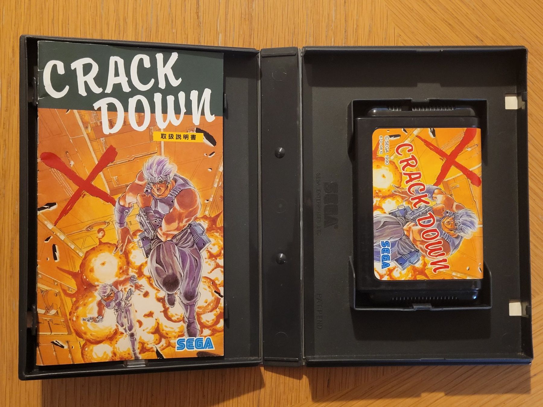 Sega Spiele: Crack Down Sega Mega Drive Japan OVP – Gebraucht aus Münchenstein von danytlaw 2