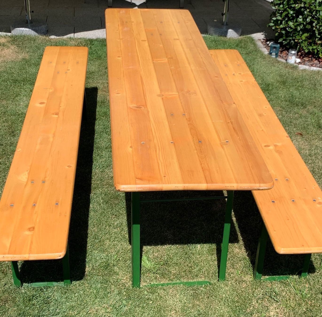 Set di tavolo e panche: Festbank-Garnitur – Usato da Saland venduto da Katarm 1