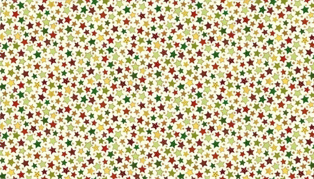 Tessuti: Novelty Stars, Makower Uk, Stoff – Nuovo (secondo la descrizione) da Langenthal venduto da flowersNbirds