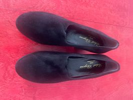 Robert Clergerie Suede Schuhe, Schwarz, Grösse 5 1/2 ungetr.