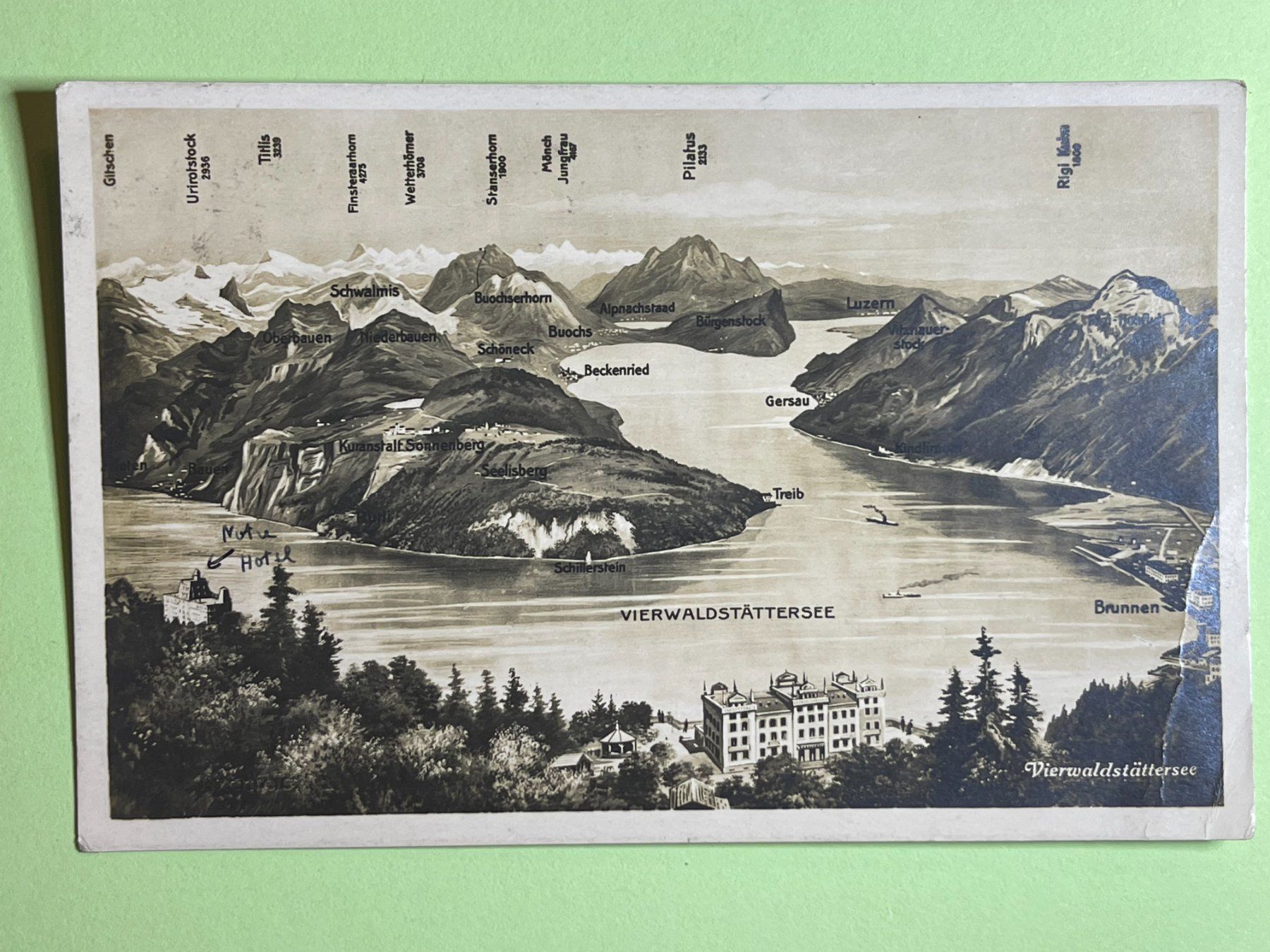 Cartoline postali: Vierwaldstättersee – Usato da Steg VS venduto da _vinci_