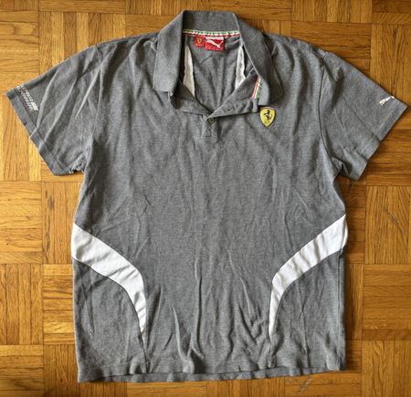 Puma Ferrari Polo Shirt, size L, excellent condition