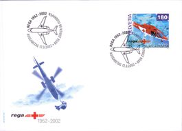 2002 FDC 50 Jahre REGA  KW 6.60