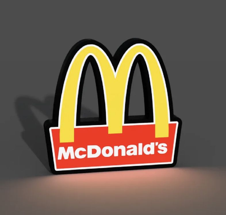 Lampe LightBox LED McDonald's | Kaufen auf Ricardo