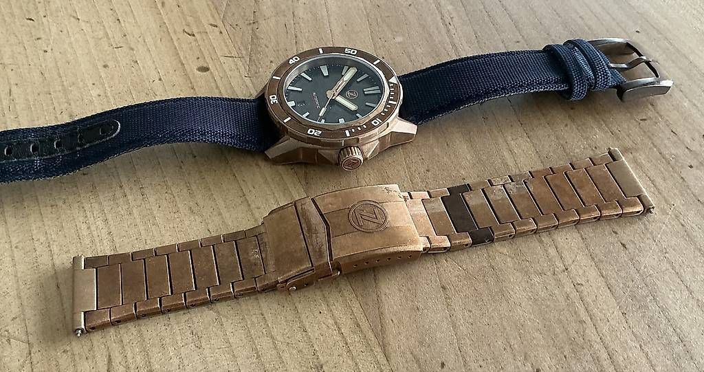 Uhren: Zelos Swordfish 42 bronze ETA – Gebraucht aus Bülach von efcop 3