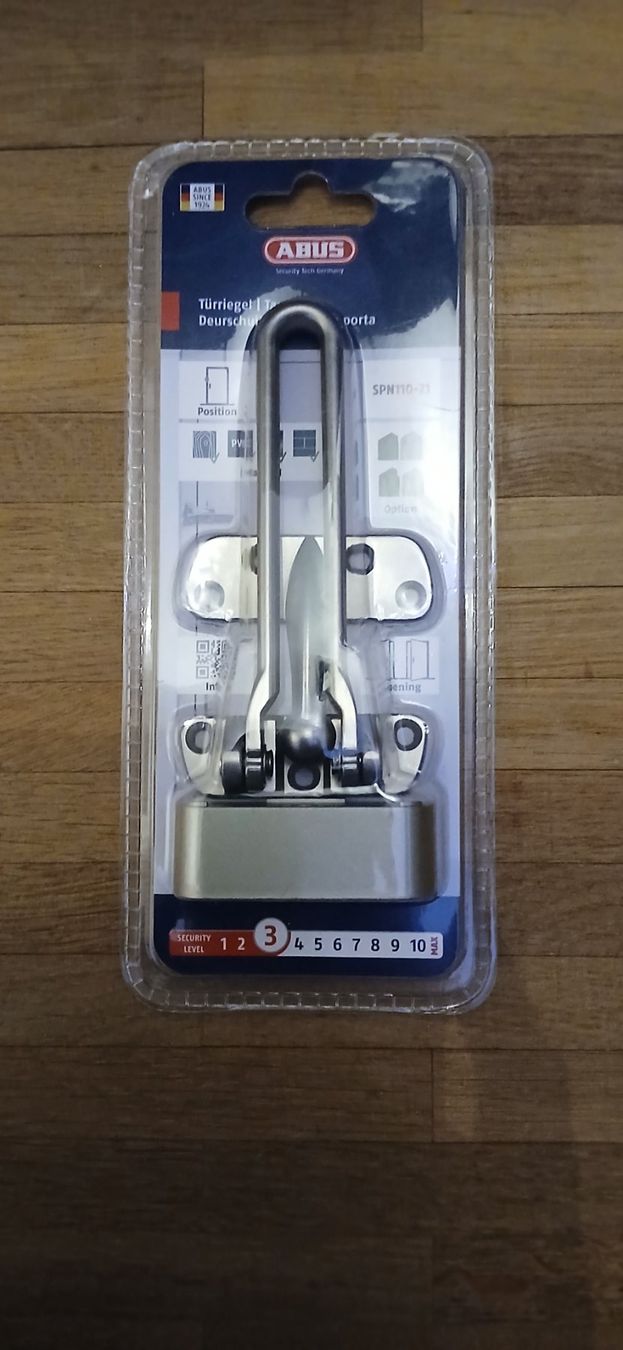 Eisenwaren: ABUS Türriegel Neu OVP – Neu und originalverpackt aus Galgenen von flexvertebra