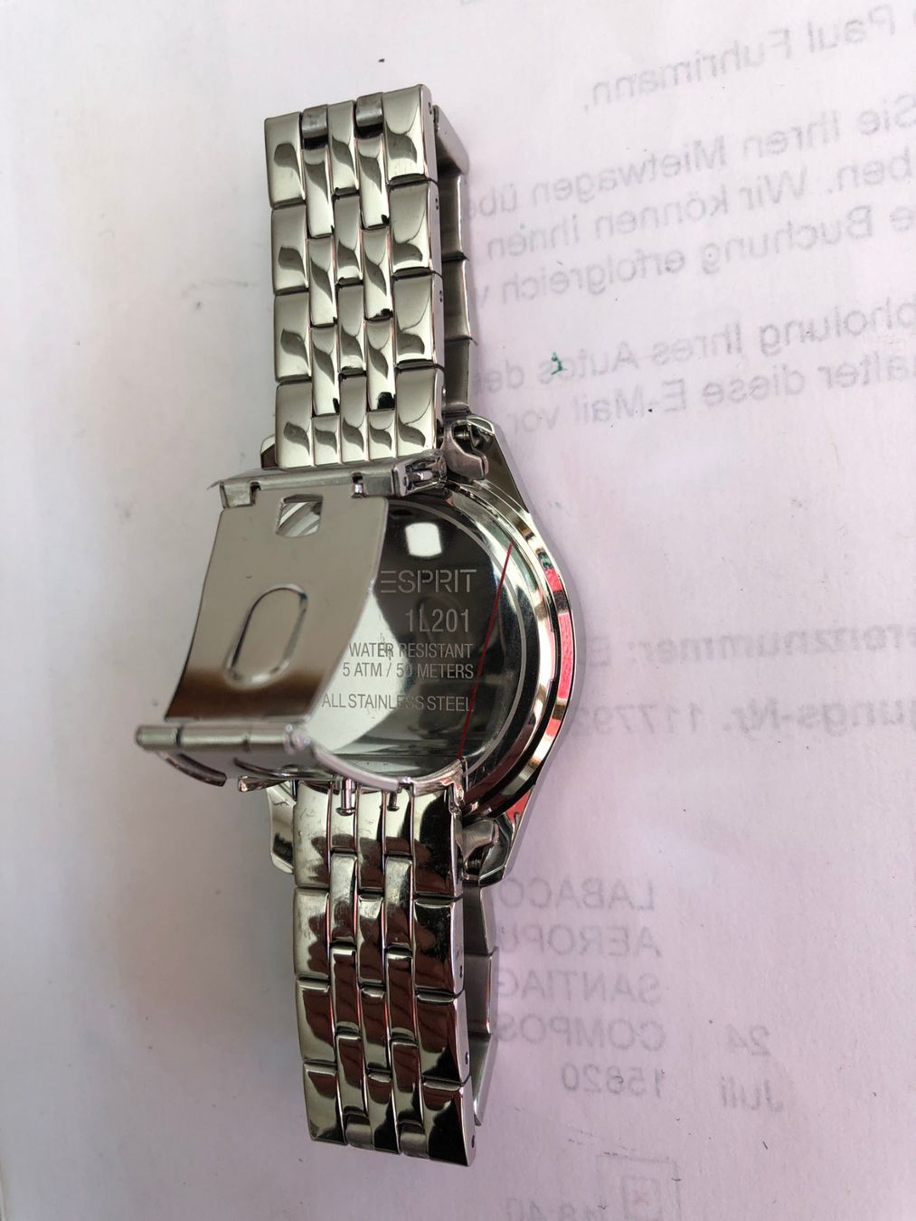 Esprit Orologi: Esprit Armband-Uhr Neu – Nuovo e nell'imballaggio originale da Biel/Bienne venduto da winnertaco 4