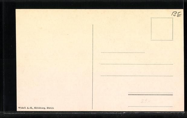 Cartoline postali: Adelboden, Strassenpartie mit Leihbiblio – Usato da Berlin venduto da bartko-reher 1
