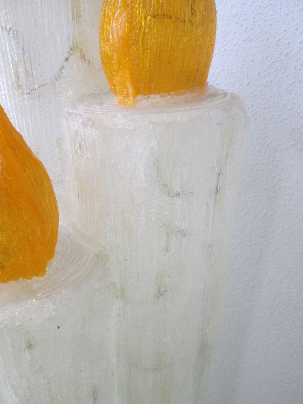Lampade: Elektrische Plexiglaskerzen – Usato da Sementina venduto da babucia 3