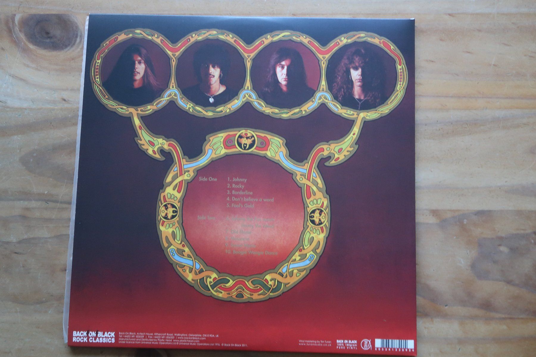 Dischi in vinile: THIN LIZZY - JOHNNY THE FOX - ROTES RED VINYL LP – Usato da Basel venduto da Patiscat 1
