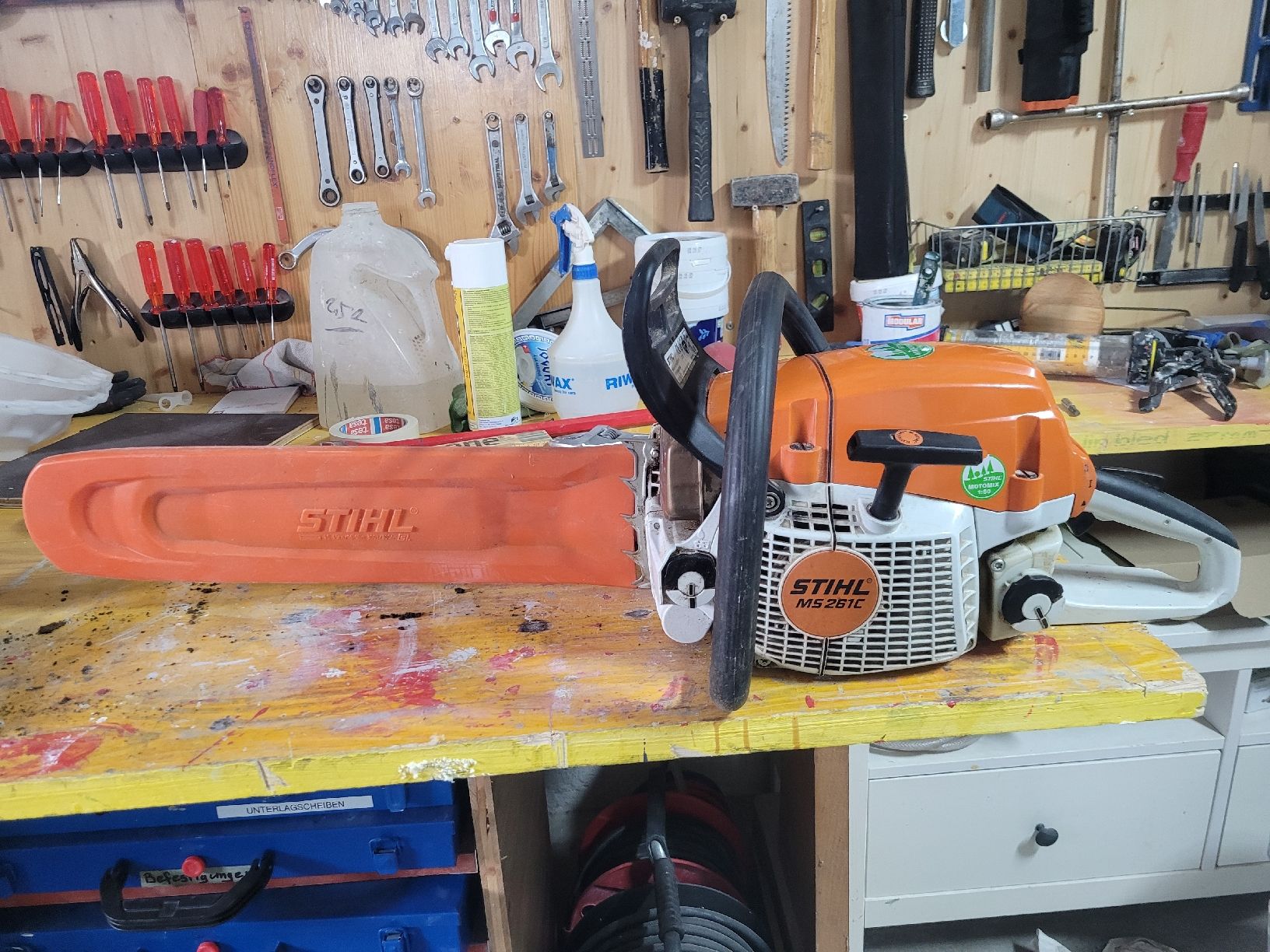 Stihl Seghe: Stihl MS 261C Div. Zubehör – Usato da Müntschemier venduto da Bago2