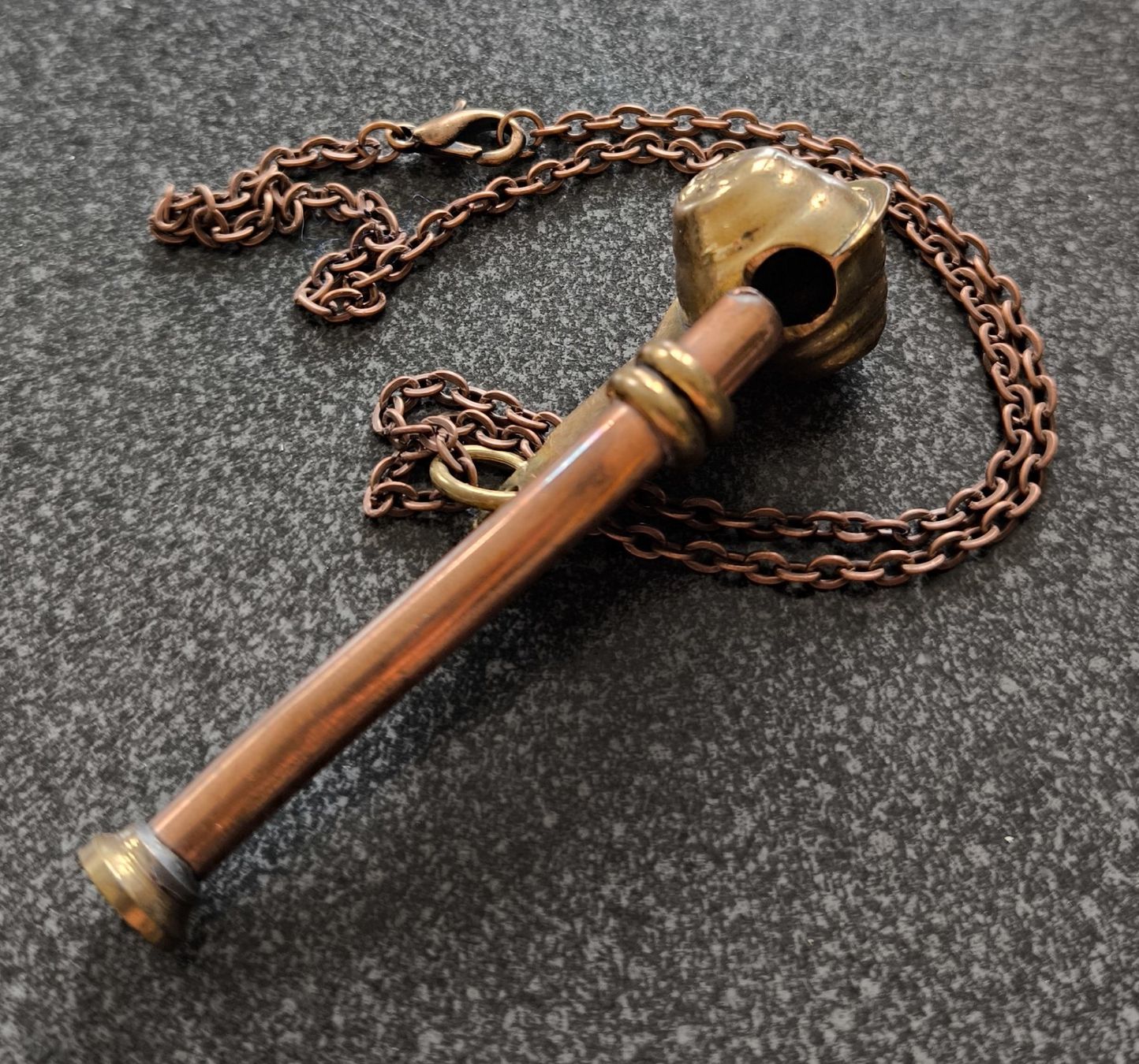 Pipe & Accessori: Bootsmann-Pfeife, Bosun-Pfeife, Steampunk Style – Nuovo (secondo la descrizione) da Schwanden GL venduto da UHRKNALL 1