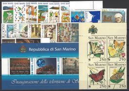 SAN MARINO 1993 JAHRGANG LUXUS MNH/**