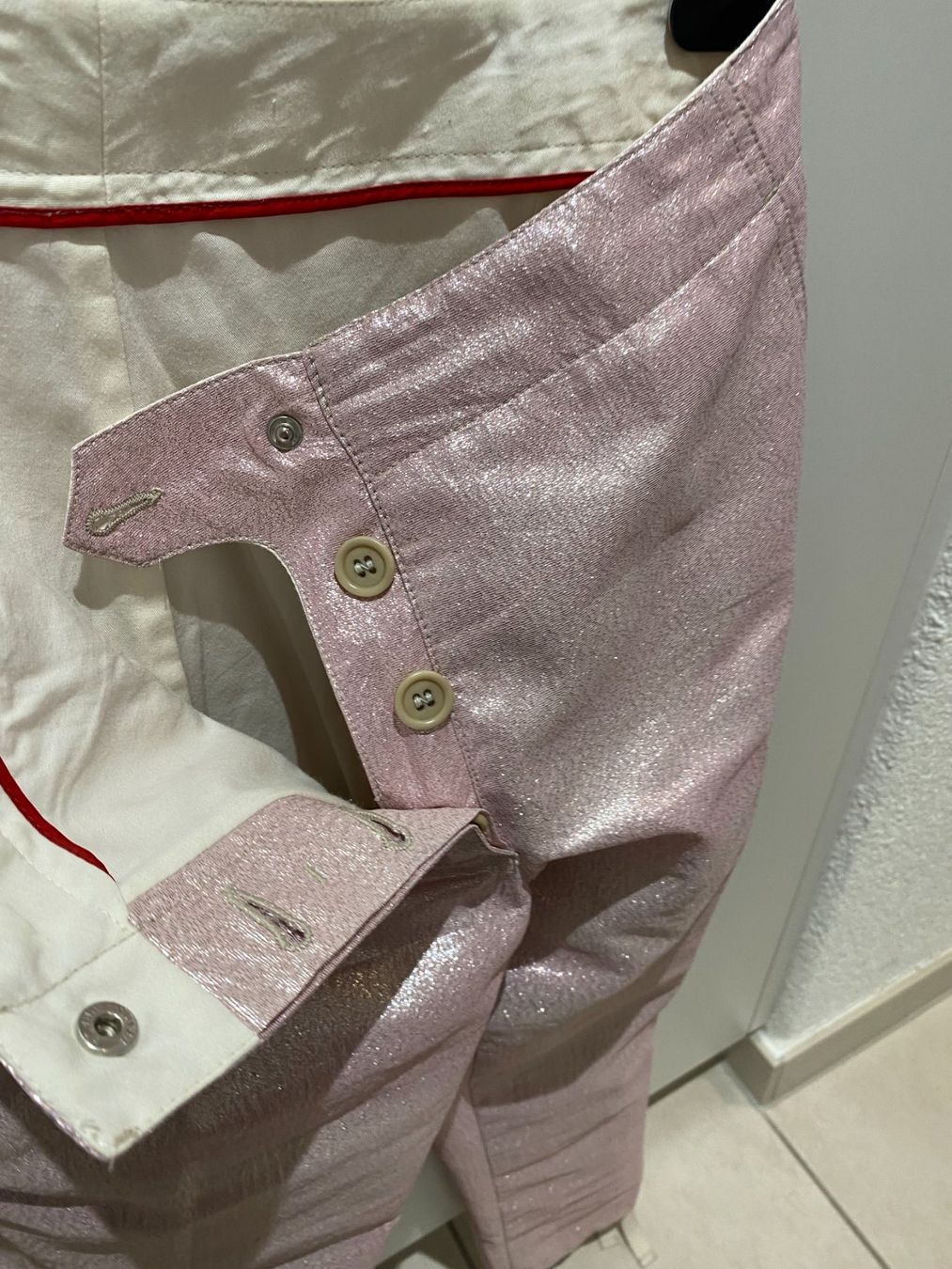 Prada Pantaloni: Prada Glitzer Hose – Nuovo (secondo la descrizione) da Zürich venduto da Gemi 1