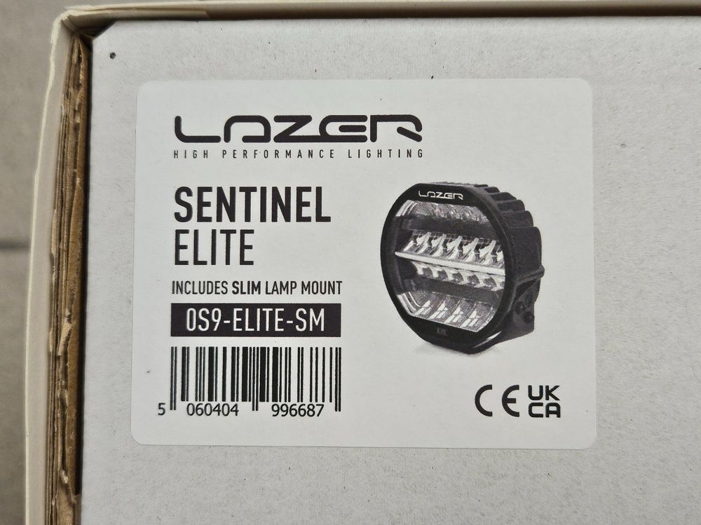LAZER Sentinel Elite black, 7 Zoll LED Fernscheinwerfer mit
