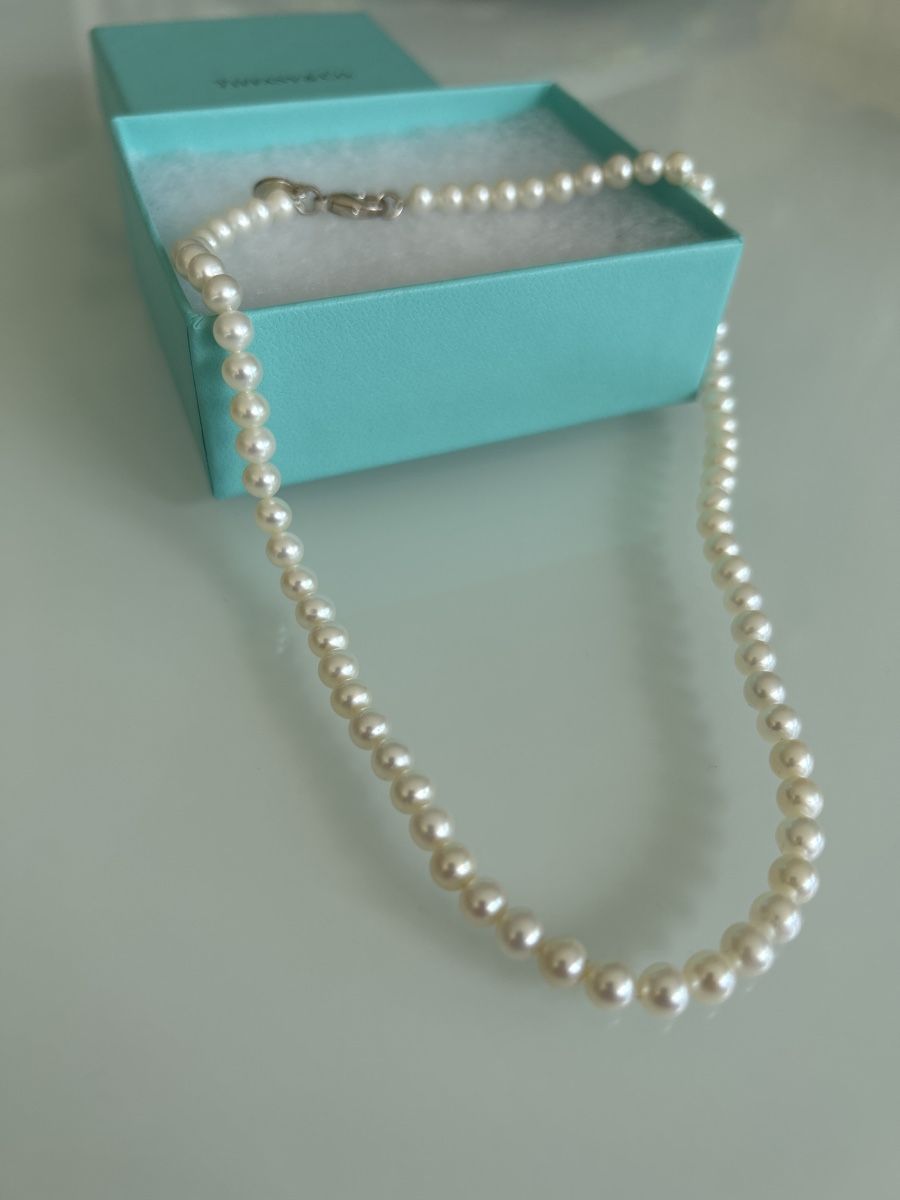 Tiffany & Co. Catenine: Tiffany & Co Perlenkette - mit Rechnung – Nuovo (secondo la descrizione) da Savigny venduto da linda2402 2