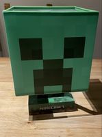Minecraft Creeper Tischleuchte grün guter Zustand