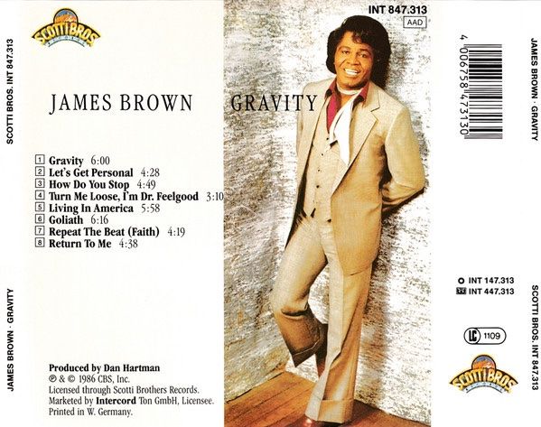 CD: CD James Brown – Gravity (1986) – Usato da Luzern venduto da Lycka 1