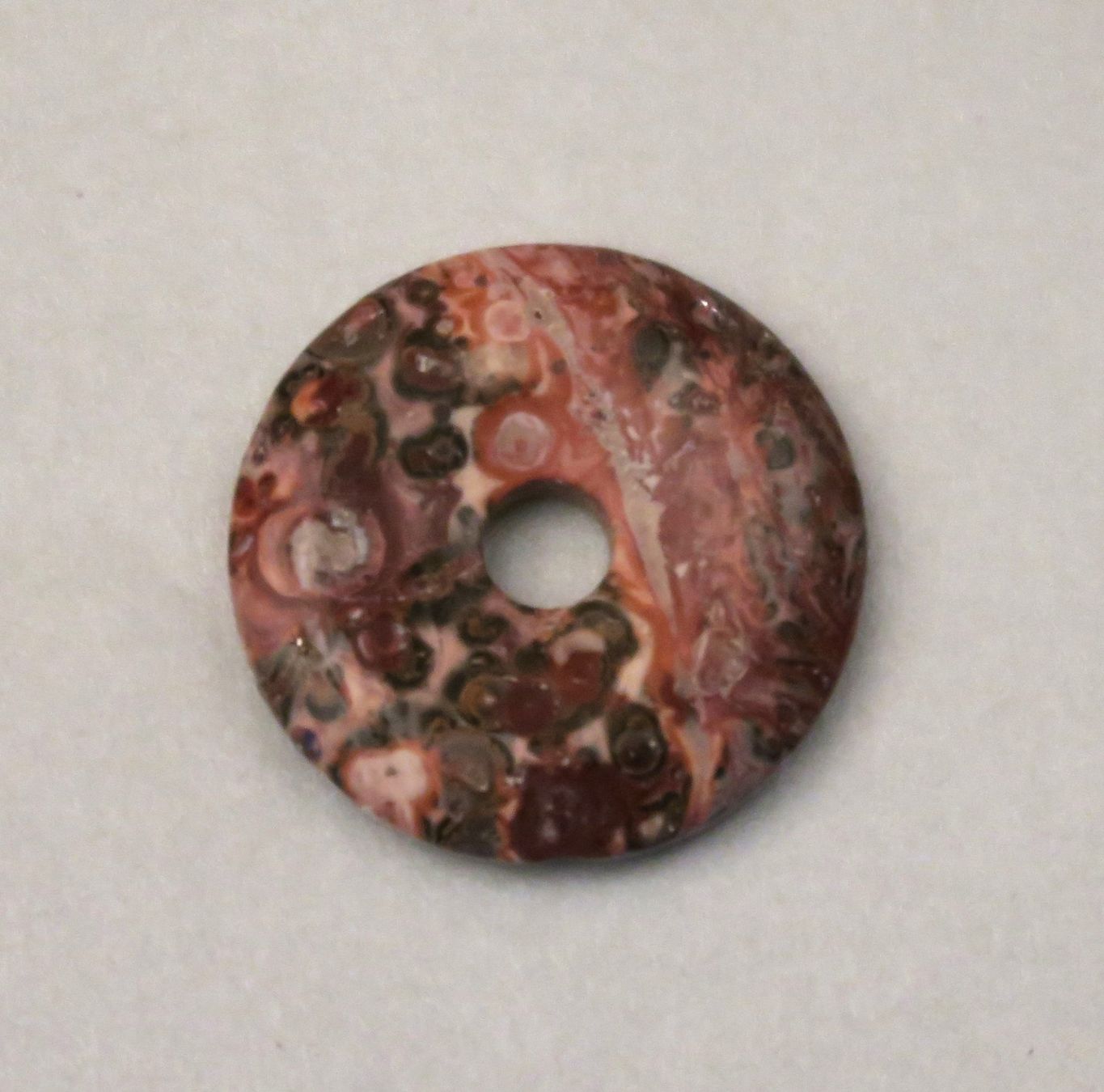 Ciondoli: Anhänger Leoparden-Jaspis Donut – Usato da Brittnau venduto da marlenestone 2