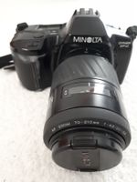 Minolta Dynax SPxi – Spiegelreflexkamera mit viel Zubehör