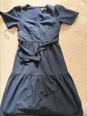 DKNY Sommerkleid, dunkelblau, Gr. M