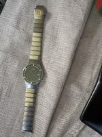 Eterna Herrenuhr Stahl 1989 mit Gravur guter Zustand
