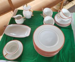 Kaffeeset Rosenthal Porzellan Dekor "Hella"