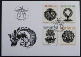 2007 - CH - Znr. 1250A-1253A / Serie - FDC - ES - 20.11.2007