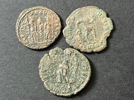 Antike Römische Münze Konvolut 3 Stk.
