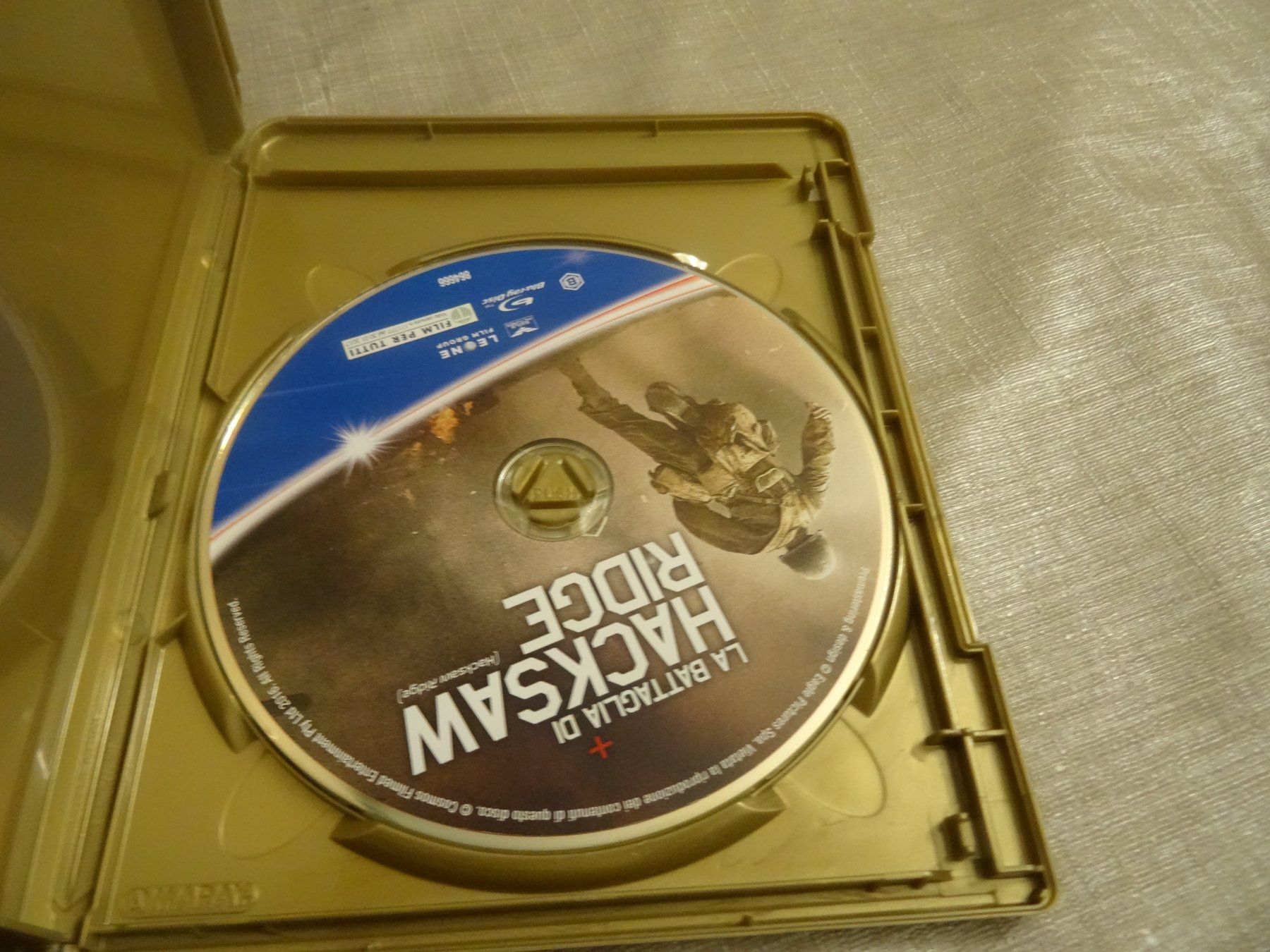 Tutti i DVDs: Hacksaw Ridge Blu-ray ENGLISCH ITALIENISCH – Usato da Olten venduto da Disc-Verkauf 1