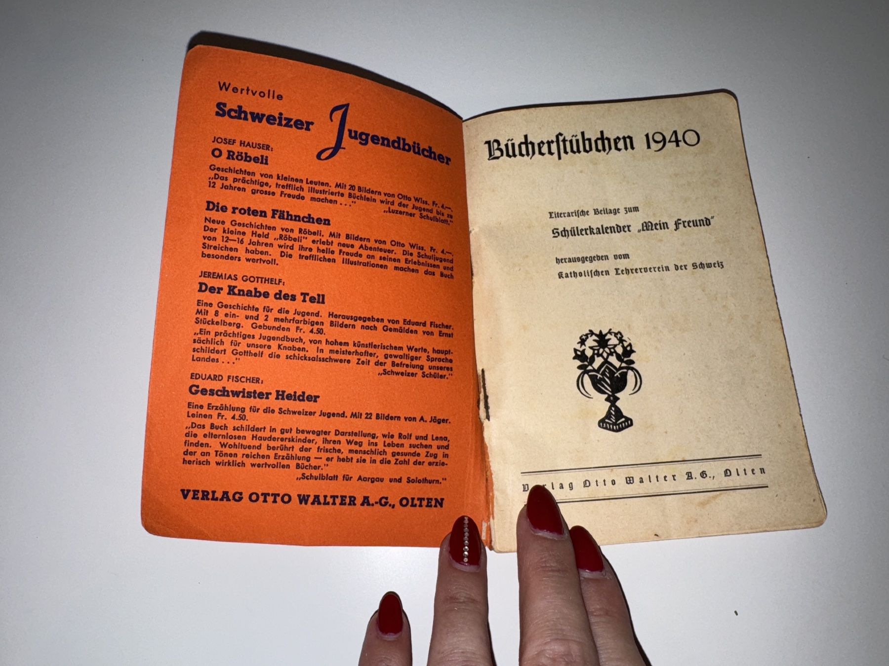 Libri: BUCH: Bücher Stübchen 1940 – Usato da Grosswangen venduto da Second_hand_paradise 1