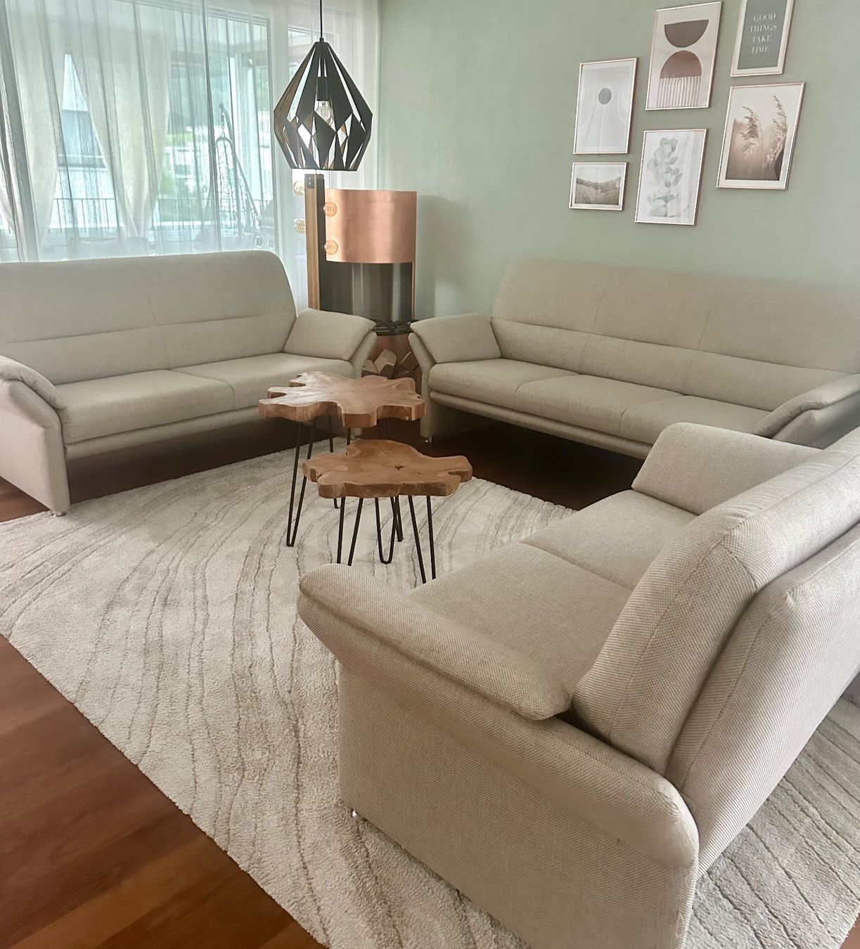 Sofas: Sofa Set - Design Klassiker – Gebraucht aus Siebnen von NY295 3