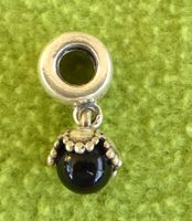 Anhänger 925 Silber mit synthetischem Stein