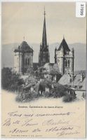 Geneve Cathedrale de Saint-Pierre - Aushilfsstempel Cressier