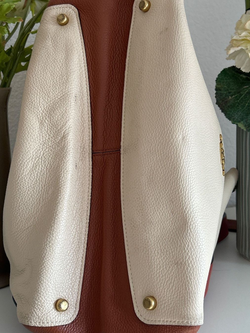 Coach Borse da donna: Coach  Handtasche Ivory Red Sand Multi – Usato da Brunnen venduto da Nala2929 4