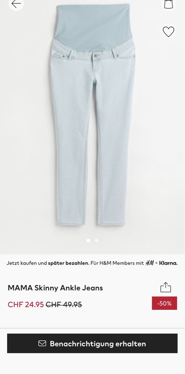 Jeans: Mama Skinny Ankle Jeans – Neuf (Voir description) à Sursee par Alyel 1
