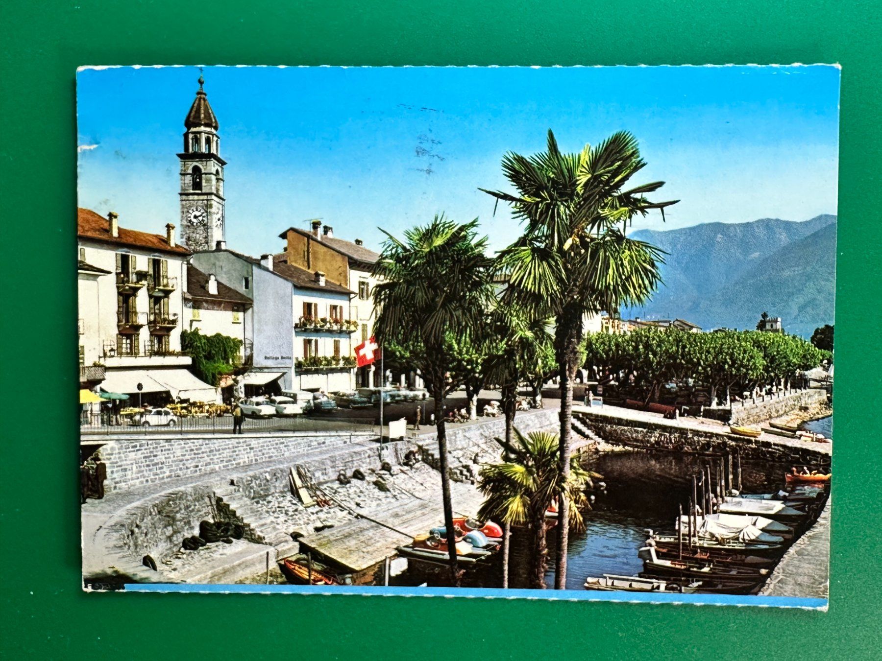 Cartoline postali: Ascona - Piazza – Usato da Steg VS venduto da danwer74