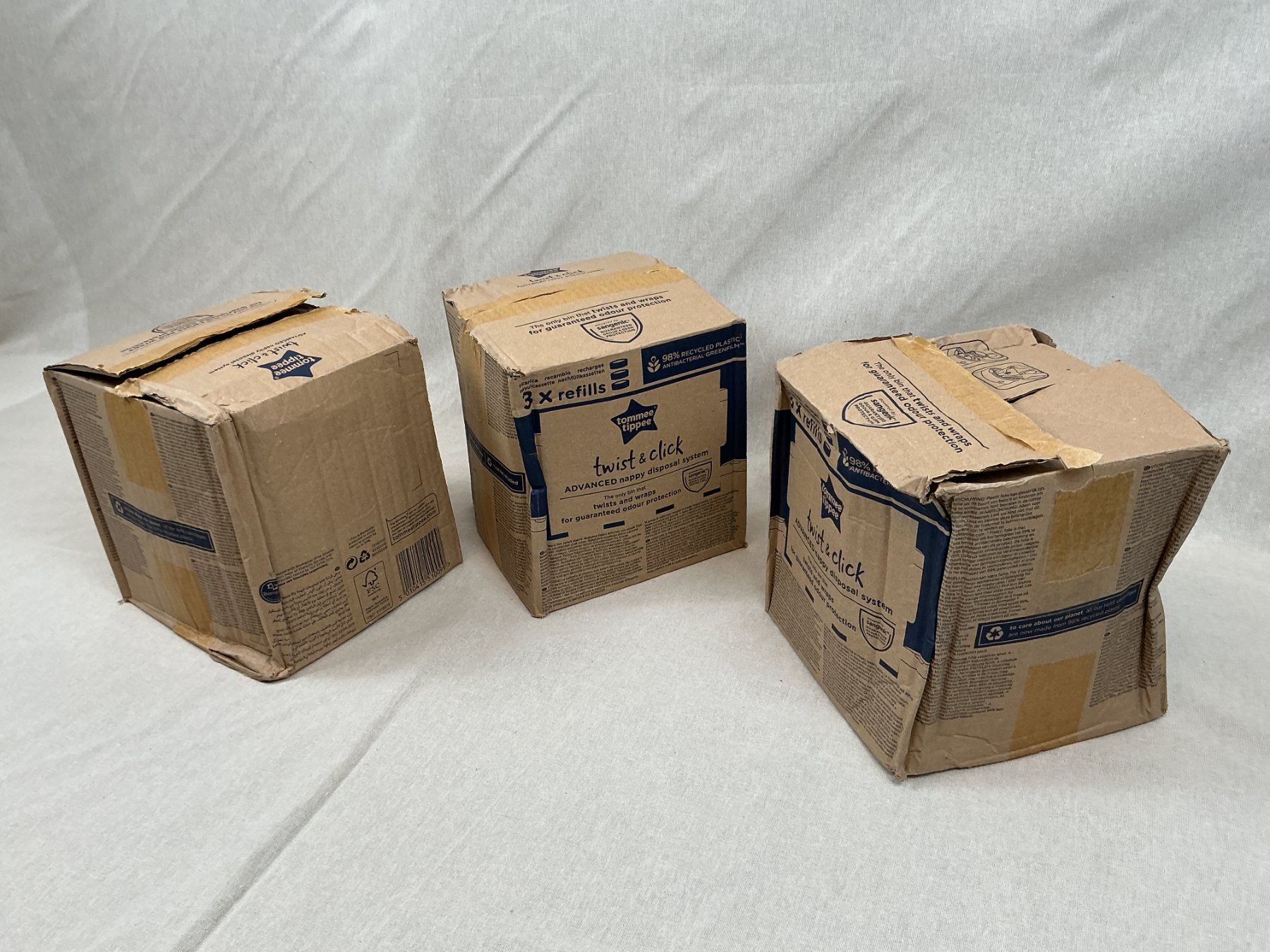 Tommee Tippee Cestini per rifiuti: TOMMEE TIPPEE Advanced Nappy Disposal 3er Set – Nuovo (secondo la descrizione) da Richterswil venduto da Restwert_Richterswil 7