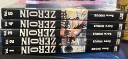 Zeroin Manga 1-5 I Top Zustand I Alle 1. Auflage!