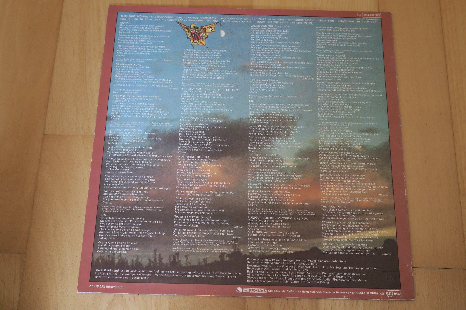 Schallplatten: Kate Bush – The Kick Inside – Gebraucht aus Thun von Karibu70 1